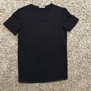 Canton Walker mens black short sleeve t-shirt